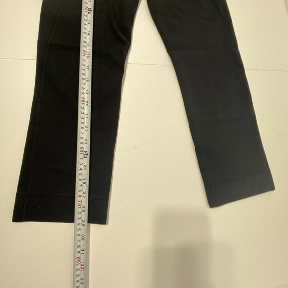 Lululemon Cropped Wunder Under Tight Black Women’s Size 4 - Picture 2 of 8